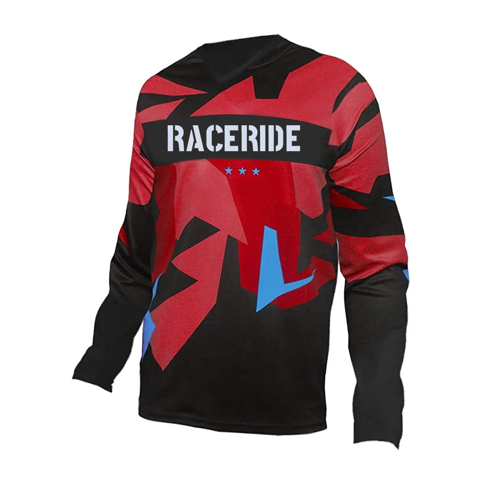RACERIDE Downhill Jersey Bicycle Long Sleeves T-shirt Motocross Jerseys Quick Dry Bike Breathable Downhill Anti-wrinkle Abiti
RACERIDE Downhill Jersey Bicycle Long Sleeves T-shirt Motocross Jerseys Quick Dry Bike Breathable Downhill Anti-wrinkle Abiti