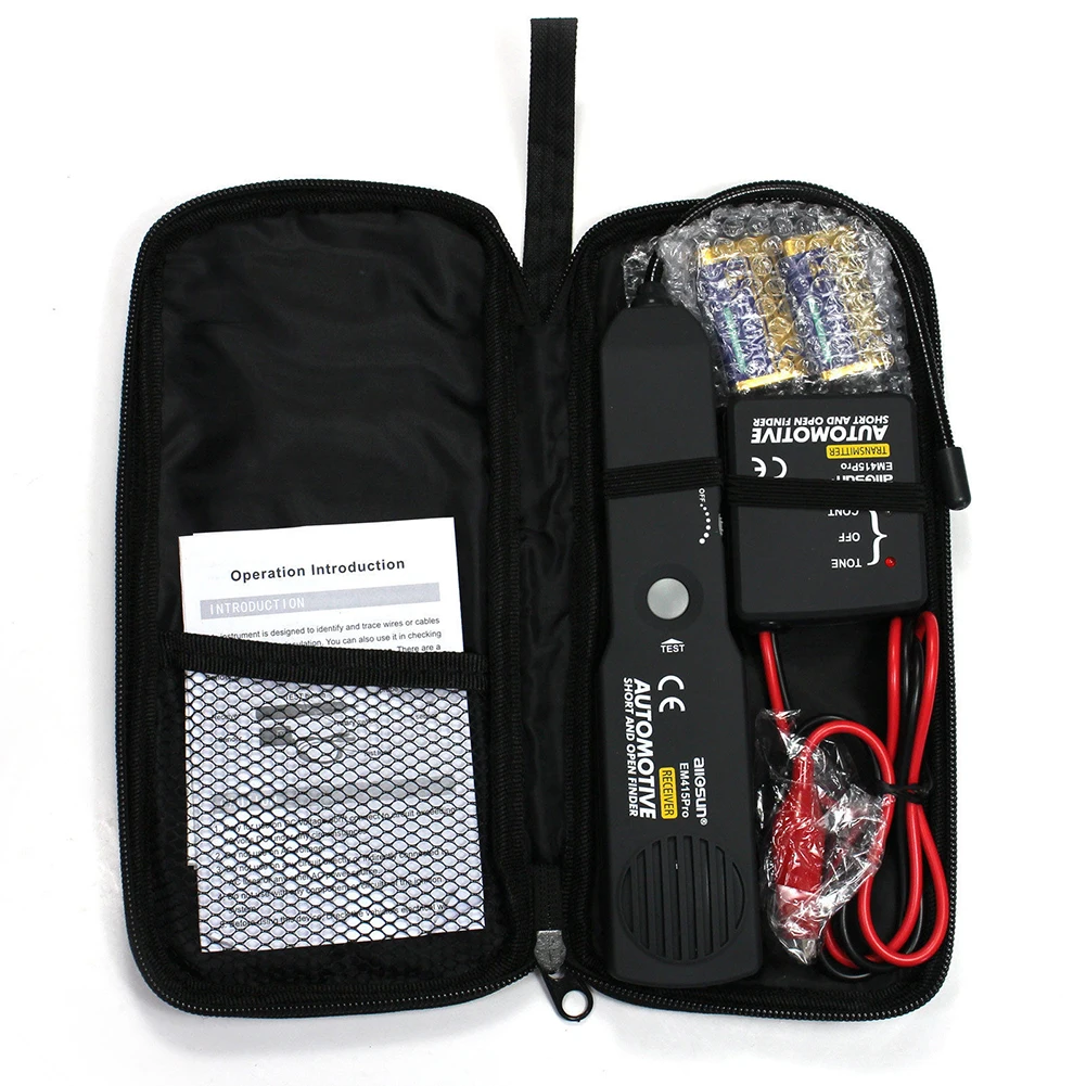 Digital Short Open Finder Repair Tool Electrical Cable Automotive Diagnostic Detection Plastic Probe Circuit Tester
Digital Short Open Finder Repair Tool Electrical Cable Automotive Diagnostic Detection Plastic Probe Circuit Tester