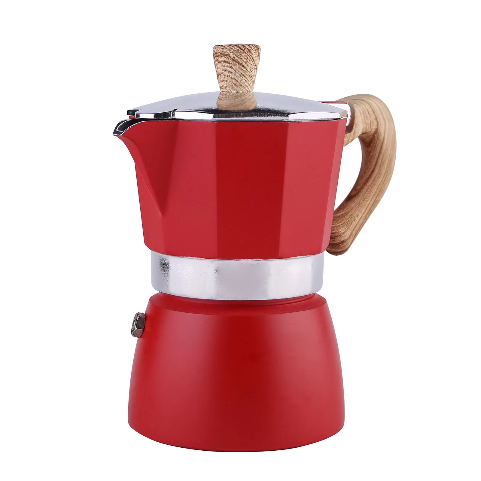 Aluminum Restaurant Mocha Pot Easy Clean Stovetop Espresso Maker Detachable Tea Travel Portable Coffee Kitchen European Style
Aluminum Restaurant Mocha Pot Easy Clean Stovetop Espresso Maker Detachable Tea Travel Portable Coffee Kitchen European Style