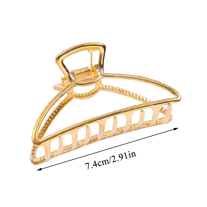 Women Barrettes Metal Hair Claws Hair Accessories Hairclips Hairpins Ladies Hairgrip Headwear Girls Ornaments Crab Bands Clamp
Women Barrettes Metal Hair Claws Hair Accessories Hairclips Hairpins Ladies Hairgrip Headwear Girls Ornaments Crab Bands Clamp