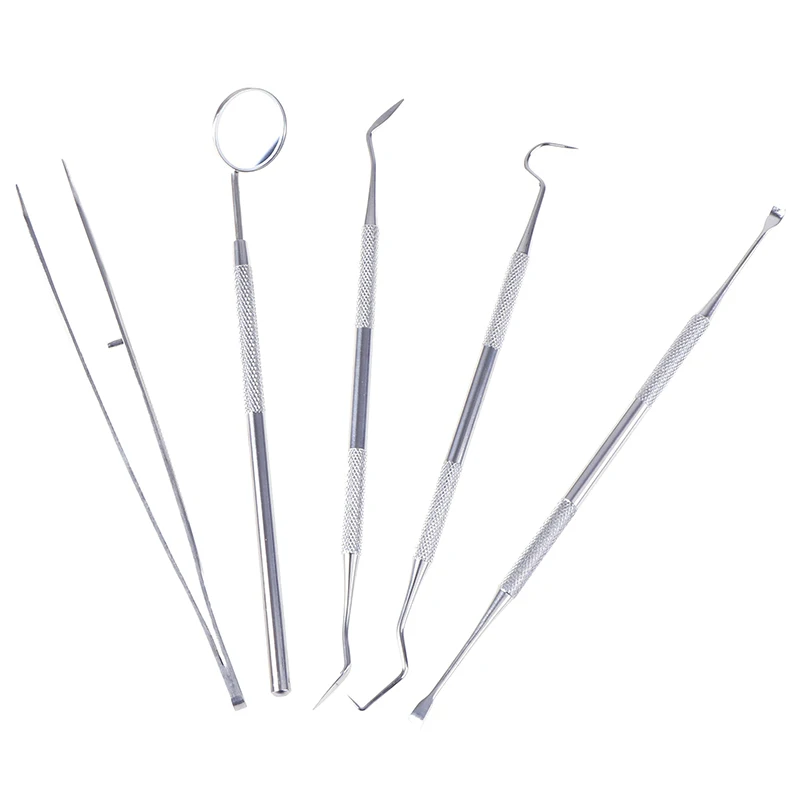 Стоматологический набор из нержавеющей стали, стоматологический зубной зонд для чистки полости рта, пинцет, инструменты, 1 комплект
Стоматологический набор из нержавеющей стали, стоматологический зубной зонд для чистки полости рта, пинцет, инструменты, 1 комплект