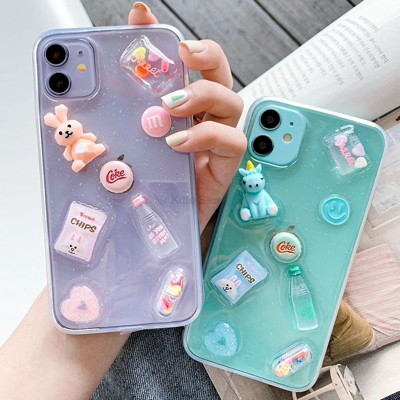 Phone Cases for iPhone 11 12 Pro Max X XS XR Max 7 8 Plus 12Mini SE 2020 Creative Transparent Covers Cute Rabbit Unicorn Cases
Phone Cases for iPhone 11 12 Pro Max X XS XR Max 7 8 Plus 12Mini SE 2020 Creative Transparent Covers Cute Rabbit Unicorn Cases