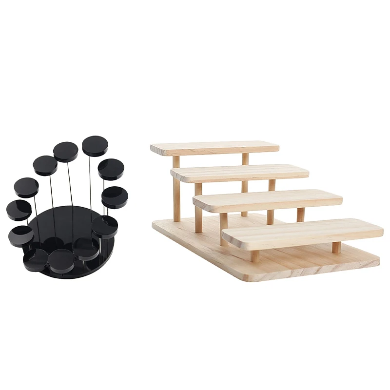 Multi-Layer Acrylic Ring Display Rack Earring Holder & Assembleable Bamboo Sunglasses Stand Glasses Display Holder
Multi-Layer Acrylic Ring Display Rack Earring Holder & Assembleable Bamboo Sunglasses Stand Glasses Display Holder