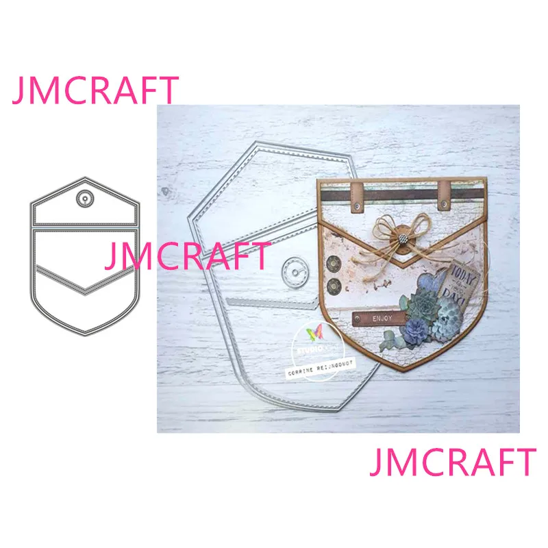 JMCRAFT Beautiful Card Pack Decoration #1 Metal Cutting Dies 3D DIY Scrapbook Handmade Paper Craft Metal Steel Template Dies
JMCRAFT Beautiful Card Pack Decoration #1 Metal Cutting Dies 3D DIY Scrapbook Handmade Paper Craft Metal Steel Template Dies