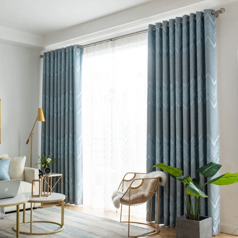 Customized Finished Curtain for Living Room 80%-90% Shade Rate Blackout Curtains for Bedroom Simple Strip Pattern Window Curtain
Customized Finished Curtain for Living Room 80%-90% Shade Rate Blackout Curtains for Bedroom Simple Strip Pattern Window Curtain