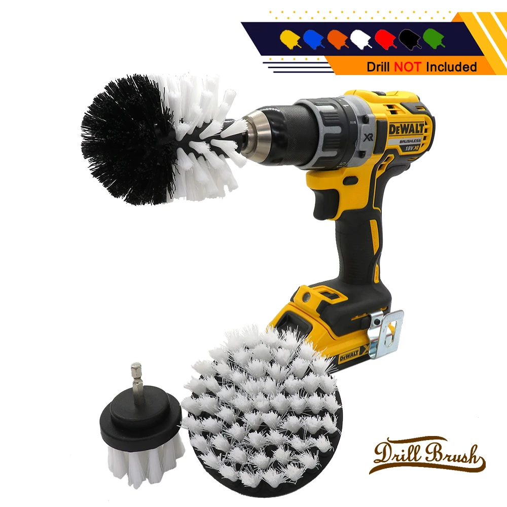 All Purpose 3pcs/set White Drill Power Scrub Clean Brush For Leather Plastic Wooden Furniture Car Interiors Cleaning Power Scrub
All Purpose 3pcs/set White Drill Power Scrub Clean Brush For Leather Plastic Wooden Furniture Car Interiors Cleaning Power Scrub