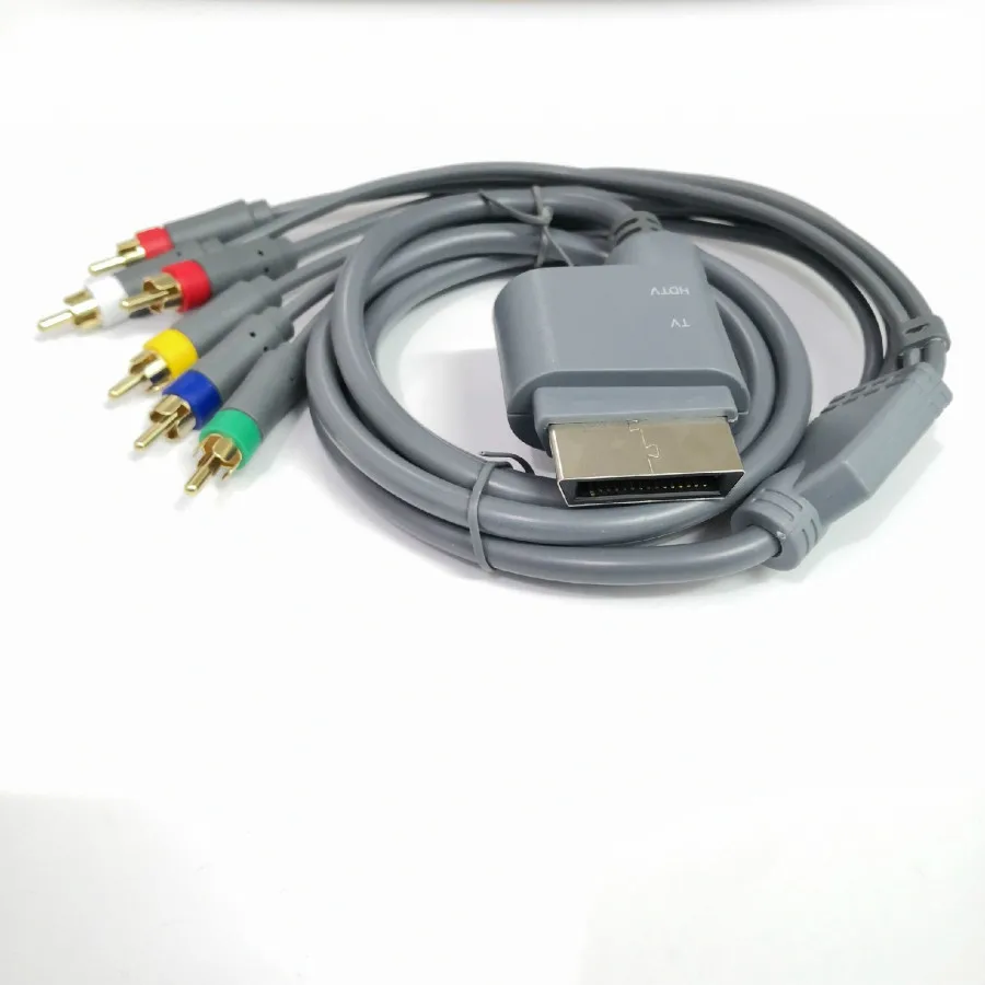 Component Composite Cord AV Audio Video Cable Adapter for Xbox 360 
Component Composite Cord AV Audio Video Cable Adapter for Xbox 360