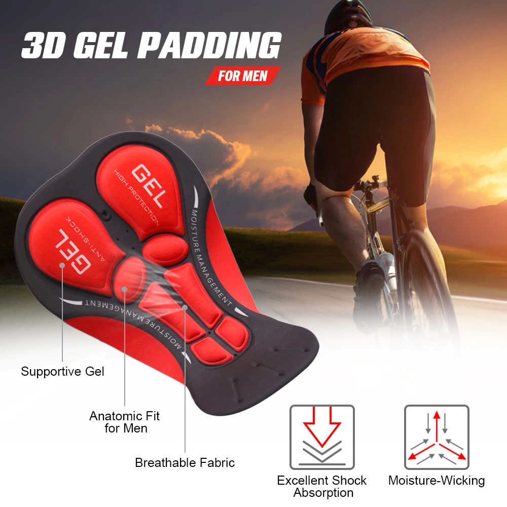 Cycling Shorts Breathable Gel Pad Cycling Underwear Pro Shockproof Cycling Underpant Bicycle Shorts Bike Underwear
Cycling Shorts Breathable Gel Pad Cycling Underwear Pro Shockproof Cycling Underpant Bicycle Shorts Bike Underwear