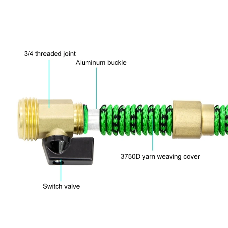 New Telescopic Garden Hose + Magic Water Pipe -Type 9 Nozzle 3750D 3 Layers Natural Latex High Durability Brass Joint Car Wash G
New Telescopic Garden Hose + Magic Water Pipe -Type 9 Nozzle 3750D 3 Layers Natural Latex High Durability Brass Joint Car Wash G