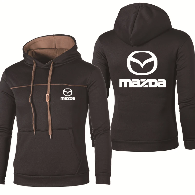 Толстовка мужская с логотипом автомобиля Mazda, модная повседневная хлопковая кофта с капюшоном, в стиле Харадзюку, весна-осень
Толстовка мужская с логотипом автомобиля Mazda, модная повседневная хлопковая кофта с капюшоном, в стиле Харадзюку, весна-осень