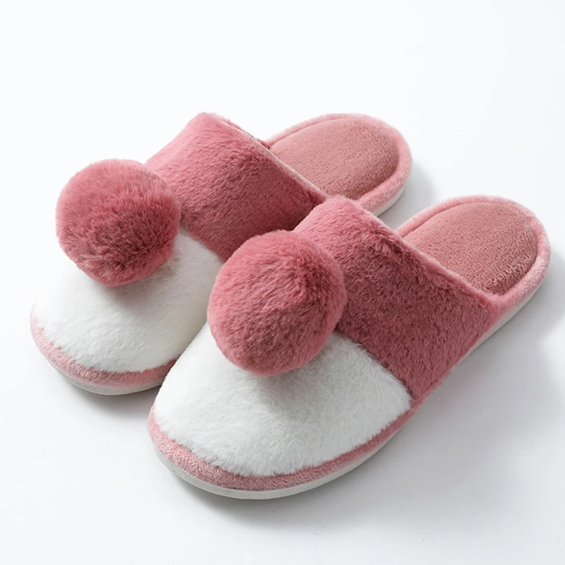 Women Home Slippers Autumn Winter Warm Furry Plush Shoes Indoor Bedroom Light Couple Solid Cute Comfortable Soft Slipper
Women Home Slippers Autumn Winter Warm Furry Plush Shoes Indoor Bedroom Light Couple Solid Cute Comfortable Soft Slipper