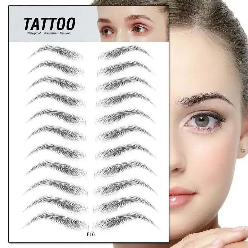 3D Eyebrow Sticker Bionic Semi-Permanent Water lasting Waterproof Safe And Durable Travel Portable Beauty Make Up Tools
3D Eyebrow Sticker Bionic Semi-Permanent Water lasting Waterproof Safe And Durable Travel Portable Beauty Make Up Tools