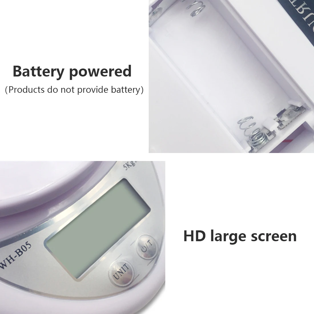 Mini 5KG/1G Kitchen Scale Weighing Scale Food Diet Postal Balance Measuring LCD Electronic Scales Suitable for household Kitchen
Mini 5KG/1G Kitchen Scale Weighing Scale Food Diet Postal Balance Measuring LCD Electronic Scales Suitable for household Kitchen