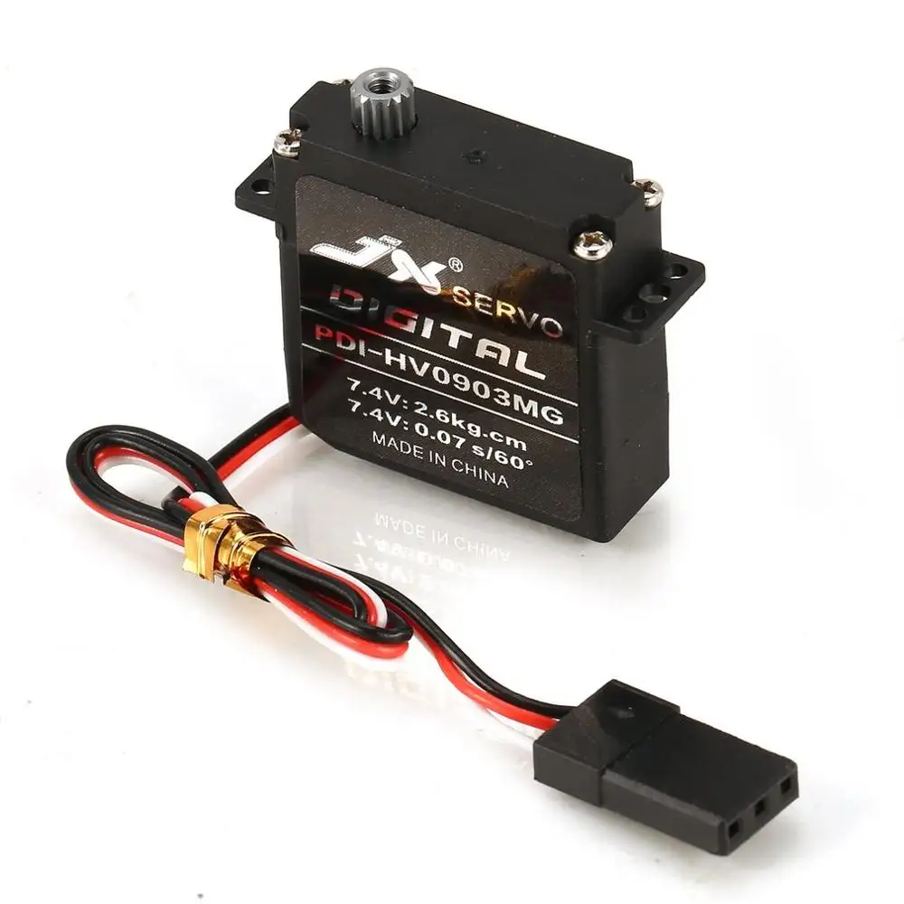 JX PDI-HV0903MG Mini Steering Torque Digital Metal Gear Core Servo for RC Fixed Wing Airplane Plane Drone
JX PDI-HV0903MG Mini Steering Torque Digital Metal Gear Core Servo for RC Fixed Wing Airplane Plane Drone