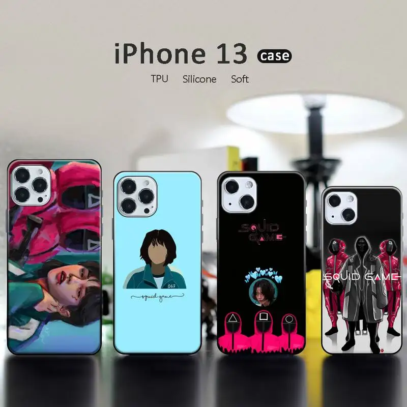 Squid Game Lee Jung Jae Phone Case for iphone 13 12 11 pro mini XS max 6 6s 7 8 plus X XR soft TPU coque shell funda Round Six
Squid Game Lee Jung Jae Phone Case for iphone 13 12 11 pro mini XS max 6 6s 7 8 plus X XR soft TPU coque shell funda Round Six