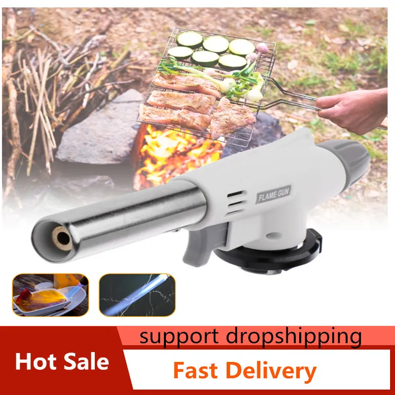 Camping Baking Barbecue Gas Torch Welding Fire Maker Lighter Butane Burner Flame Metal Flame Gun WeldingTorch газовая горелка
Camping Baking Barbecue Gas Torch Welding Fire Maker Lighter Butane Burner Flame Metal Flame Gun WeldingTorch газовая горелка