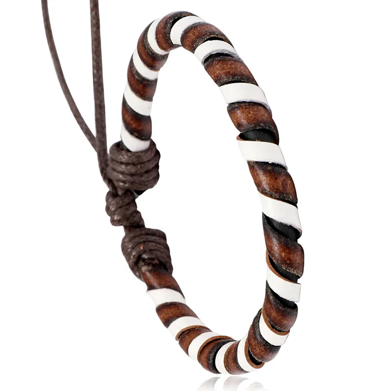 New Arrival Casual Brown Multilayer Rope Handmade Woven Women Leather Bracelets For Man Woman Gift Retro Jewelry
New Arrival Casual Brown Multilayer Rope Handmade Woven Women Leather Bracelets For Man Woman Gift Retro Jewelry