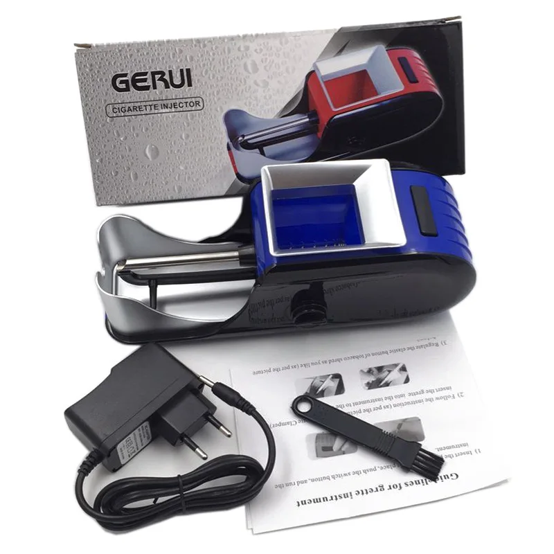 The New Portable Electric Automatic Cigarette Rolling Machine Tobacco Maker Roller DIY Smoking Tool EU Plug
The New Portable Electric Automatic Cigarette Rolling Machine Tobacco Maker Roller DIY Smoking Tool EU Plug