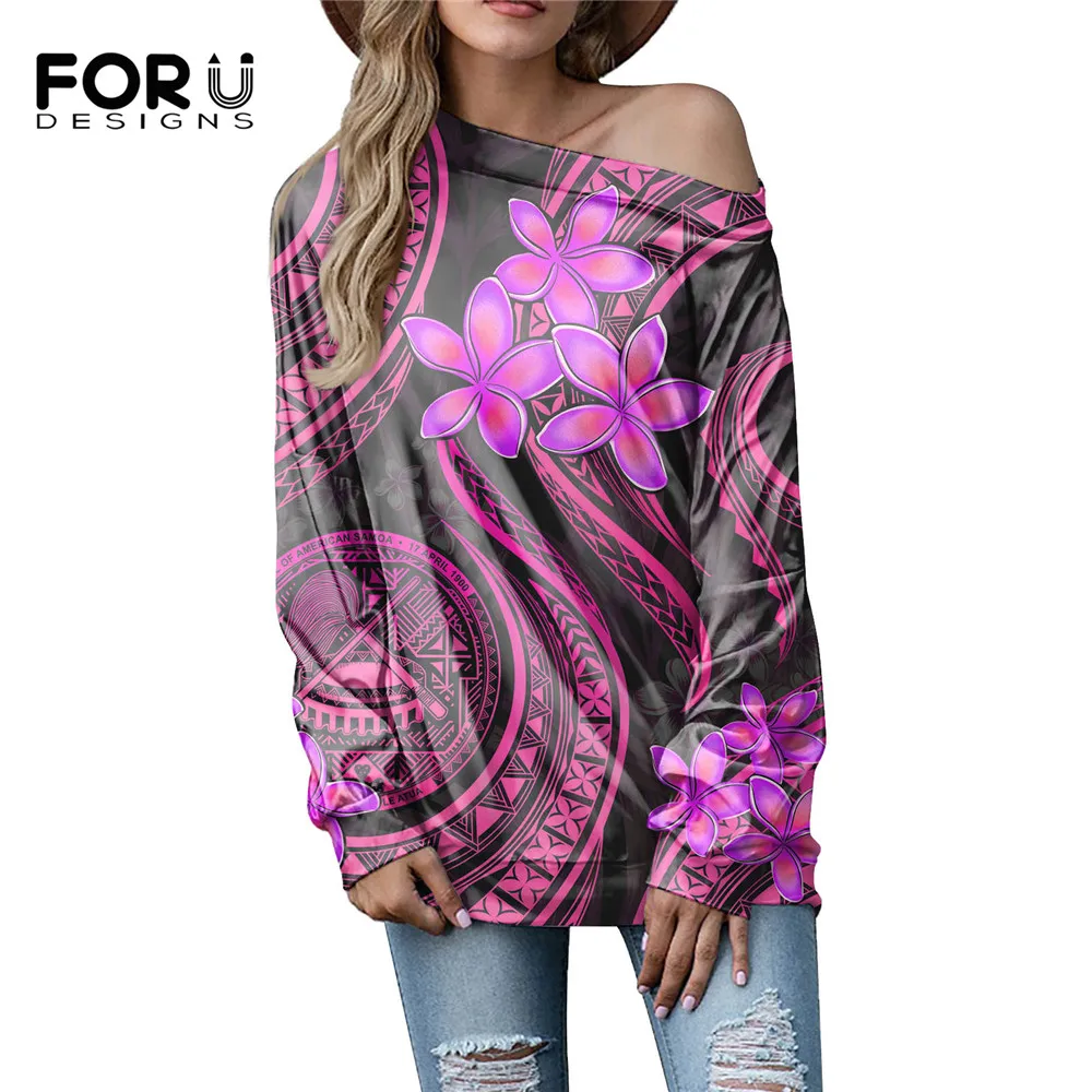 FORUDESIGNS, сексуальные модные топы для девочек-подростков с длинным рукавом, полинезийское племя самоанского, Плюмерия, повседневный Свободны...
FORUDESIGNS, сексуальные модные топы для девочек-подростков с длинным рукавом, полинезийское племя самоанского, Плюмерия, повседневный Свободны...