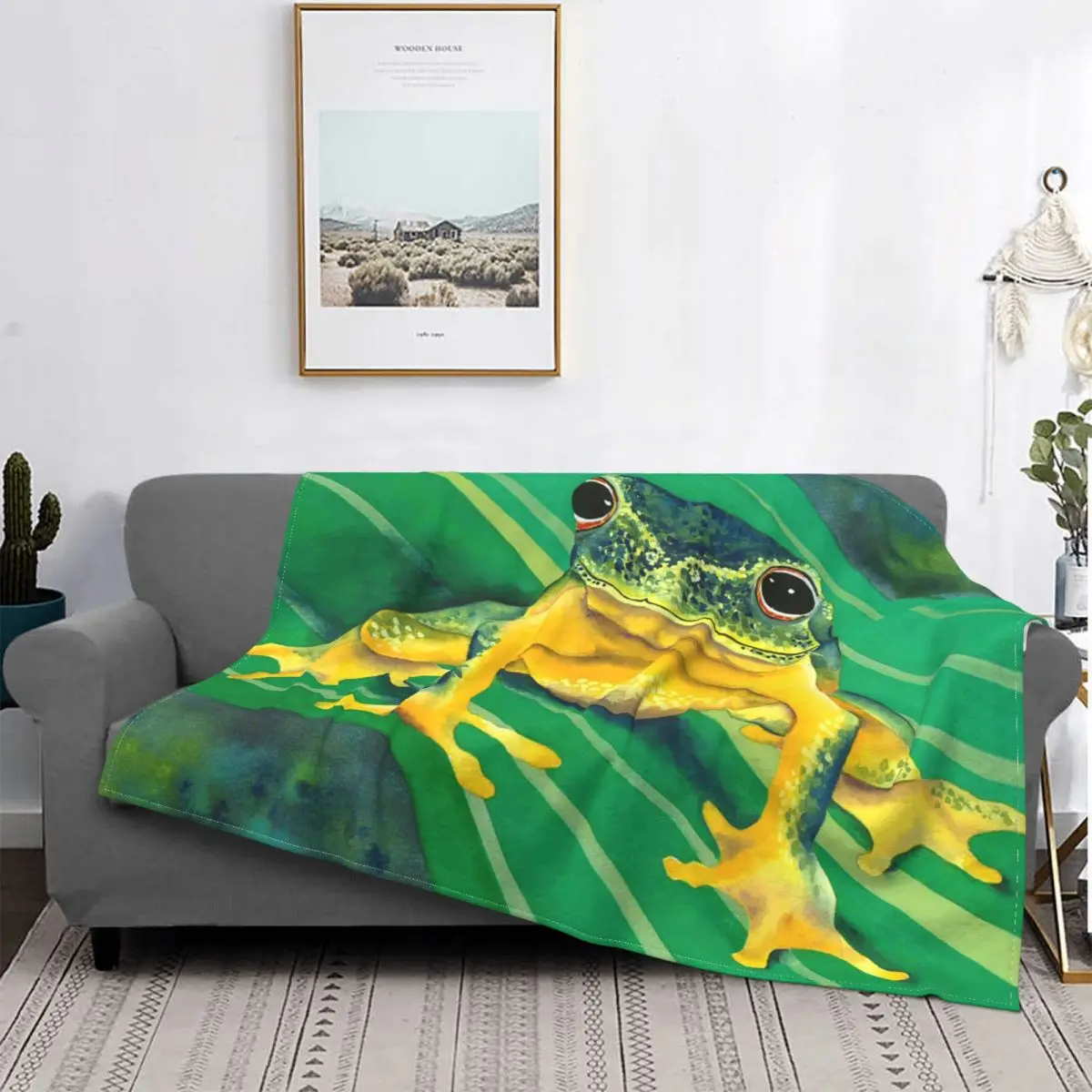 Frog Anime Blankets Coral Fleece Plush Spring Autumn Cute Animal Multi-function Soft Throw Blankets for Bed Outdoor Rug Piece
Frog Anime Blankets Coral Fleece Plush Spring Autumn Cute Animal Multi-function Soft Throw Blankets for Bed Outdoor Rug Piece