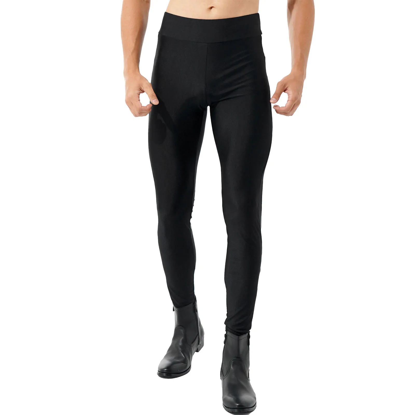 Plus Size Patent Leather Pants Men Mesh Hollow Out Patchwork Leggings Sports Yoga Fitness Mid Waist Skinny Trousers Clubwear New
Plus Size Patent Leather Pants Men Mesh Hollow Out Patchwork Leggings Sports Yoga Fitness Mid Waist Skinny Trousers Clubwear New