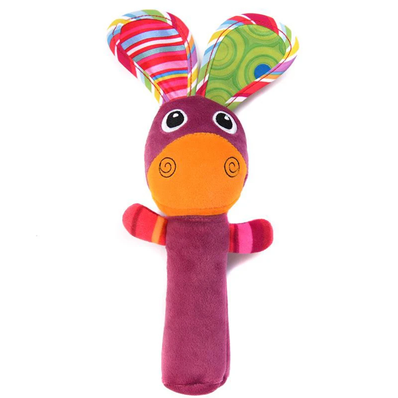Plush Animal Hand Bells Baby Toys Baby Rattle Ring Bell Toy Newborn Infant Early Educational Early Education Developmental Toy
Plush Animal Hand Bells Baby Toys Baby Rattle Ring Bell Toy Newborn Infant Early Educational Early Education Developmental Toy