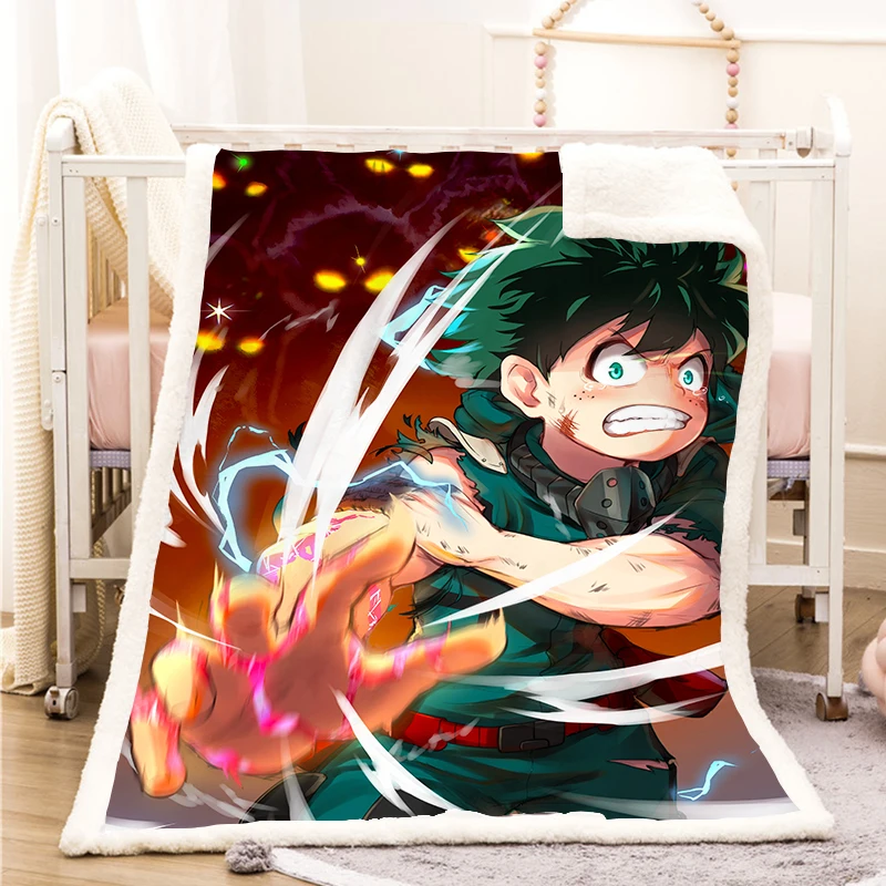 My Hero Academia Funny Character Blanket 3D Print Sherpa Blanket on Bed Home Textiles Dreamlike Style 16
My Hero Academia Funny Character Blanket 3D Print Sherpa Blanket on Bed Home Textiles Dreamlike Style 16