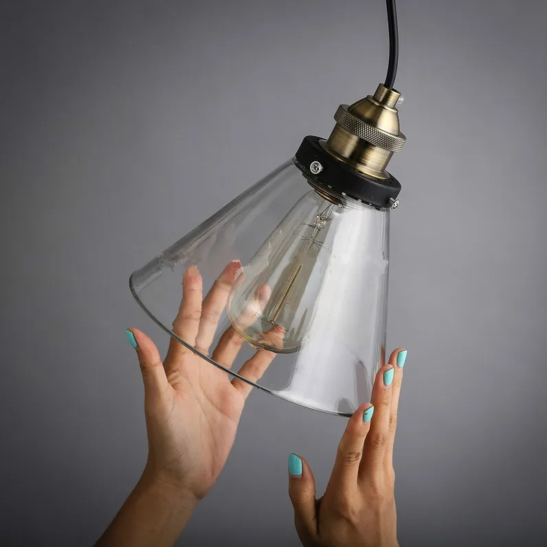 Retro Vintage Industrial Style Edison Glass Ceiling Light Lamp For Bedroom Living Room E27 Home Restaurant Cafe Decoration 
Retro Vintage Industrial Style Edison Glass Ceiling Light Lamp For Bedroom Living Room E27 Home Restaurant Cafe Decoration