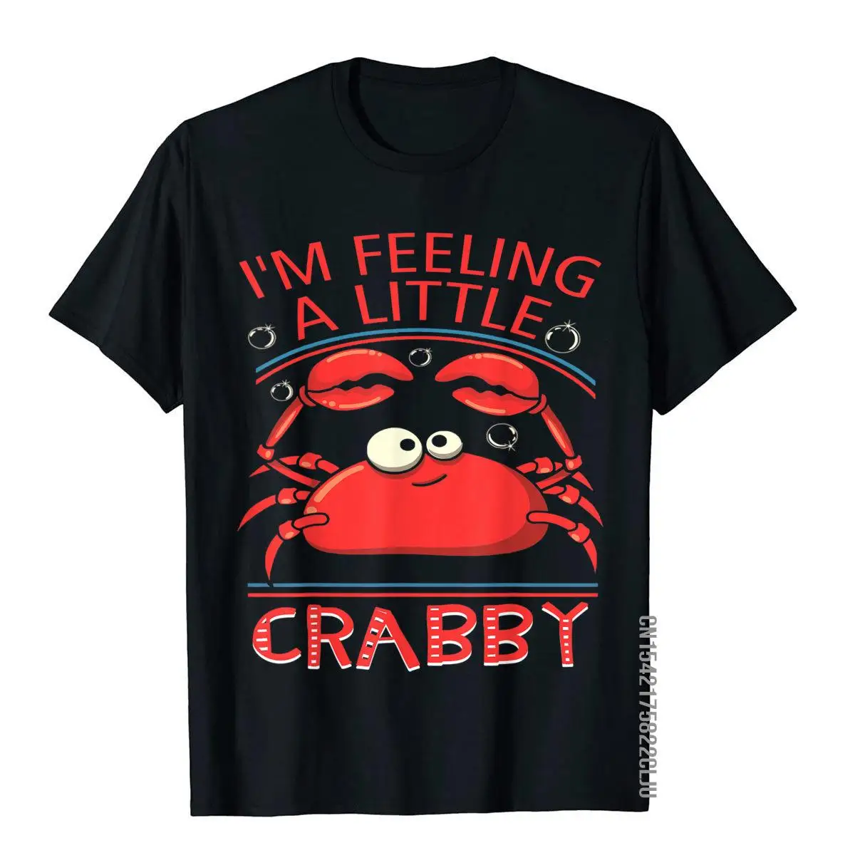 

Funny Crab Shirts Im Feeling A Little Crabby T Shirt T Shirt Tops & Tees Oversized Cotton Customized Vintage Men