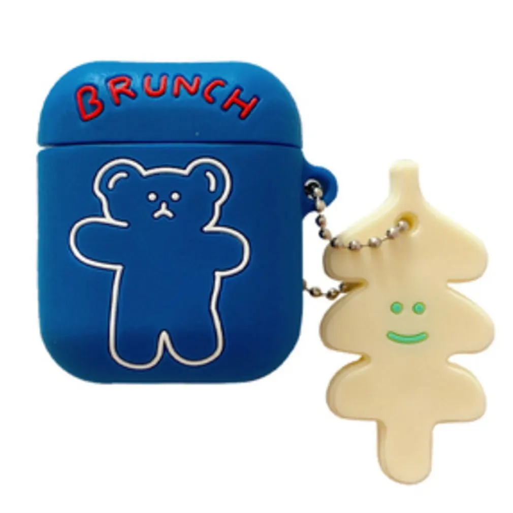 For Airpods1/2 Headset Cover Creative Little Bear With Pendant Wireless Headset Individual Protective Cover
For Airpods1/2 Headset Cover Creative Little Bear With Pendant Wireless Headset Individual Protective Cover