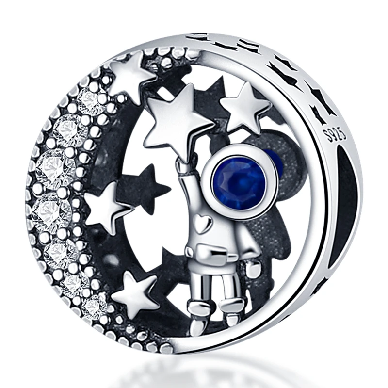 Серебряные шармы plata, шармы звездное небо, подходят для оригинального браслета Pandora для женщин, изготовление ювелирных изделий, подарок
Серебряные шармы plata, шармы звездное небо, подходят для оригинального браслета Pandora для женщин, изготовление ювелирных изделий, подарок