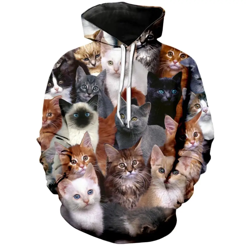 PLstar Cosmos Drop shipping 2020 autumn Fashion Hoodie Animal cute cat Collage 3d Print Men's Women's Casual Hooded Sweatshirt
PLstar Cosmos Drop shipping 2020 autumn Fashion Hoodie Animal cute cat Collage 3d Print Men's Women's Casual Hooded Sweatshirt