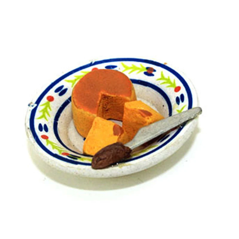 2Pcs/Set 1/12 Scale Miniature Dollhouse Pretend Food Miniature Cheese Cake Set For Dollhouse Decor Toys For Children Toy
2Pcs/Set 1/12 Scale Miniature Dollhouse Pretend Food Miniature Cheese Cake Set For Dollhouse Decor Toys For Children Toy
