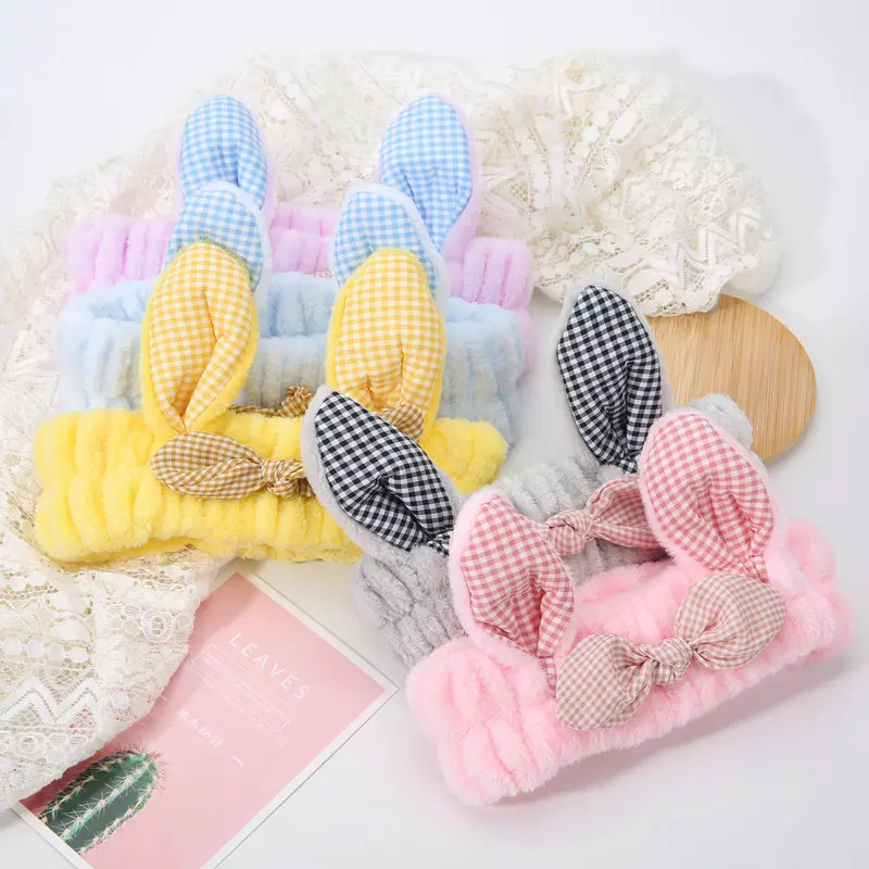 New Coral Velvet Bunny Ears Hairband Girl Bow Hair Accessories Washing Face Bathing Hairband Women's Headdress
New Coral Velvet Bunny Ears Hairband Girl Bow Hair Accessories Washing Face Bathing Hairband Women's Headdress