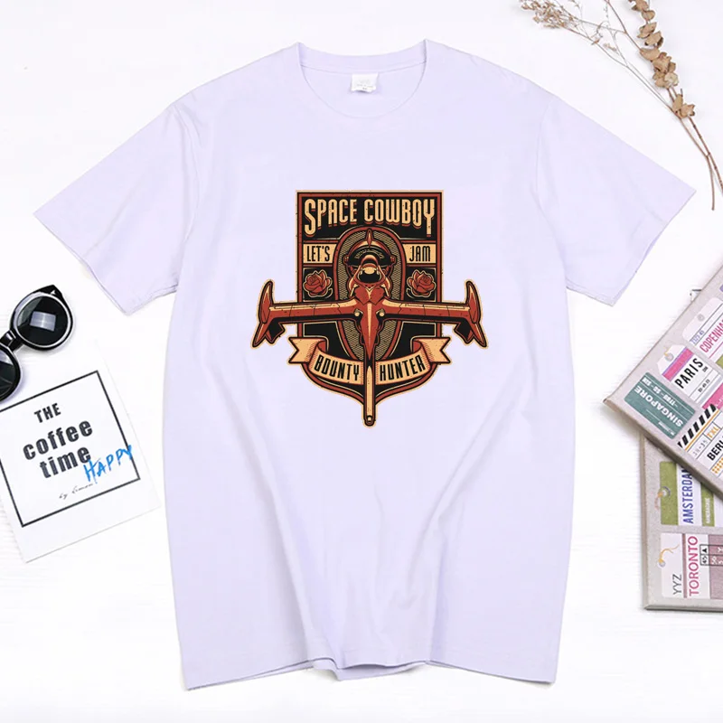 Space Cowboy Airplane Graphic T-shirt Japanese Anime Cowboy Bebop Fashion Men Women T Shirt O-neck Harajuku Streetwear Tops Tees
Space Cowboy Airplane Graphic T-shirt Japanese Anime Cowboy Bebop Fashion Men Women T Shirt O-neck Harajuku Streetwear Tops Tees