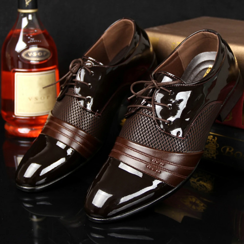 Summer New Hot Men Business Casual Shoes PU Leather Soft Sole Formal Shoes with Good Quality
Summer New Hot Men Business Casual Shoes PU Leather Soft Sole Formal Shoes with Good Quality