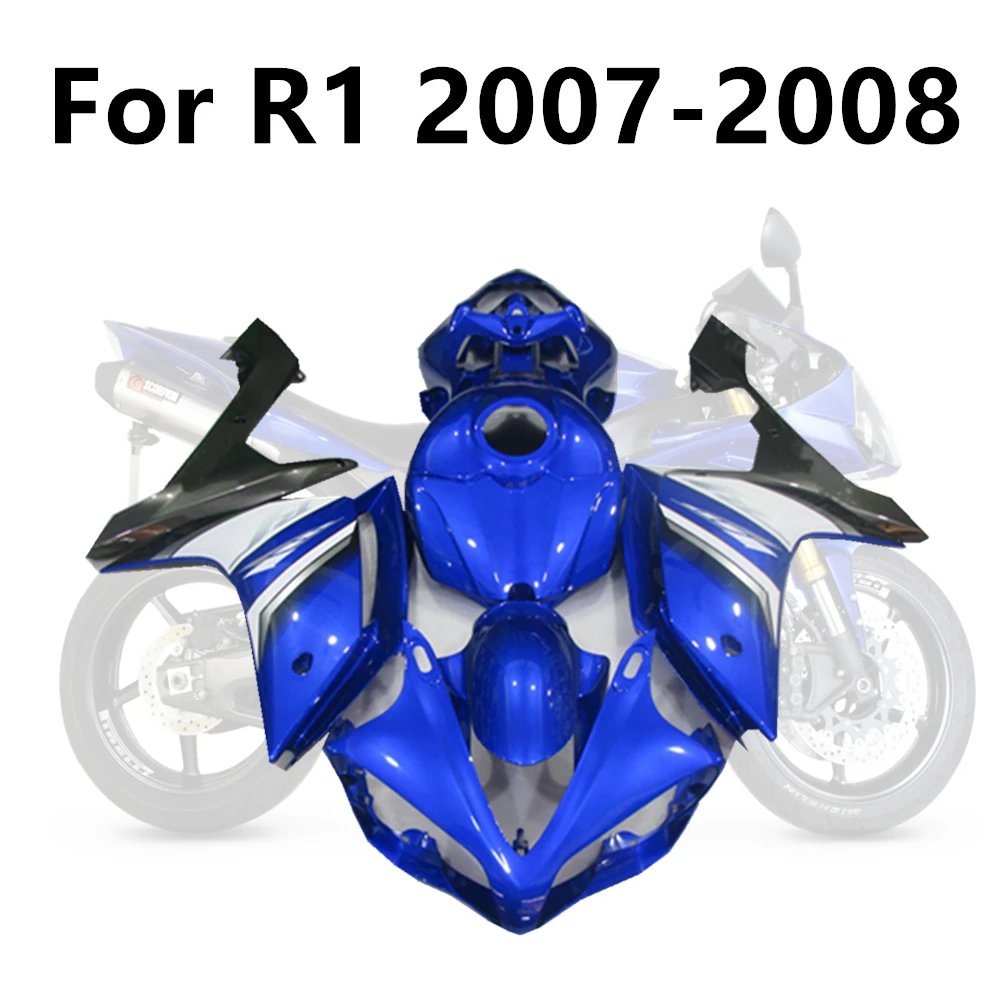 Мотоцикл для Yamaha R1 2007-2008 Полный Обтекатель Комплекты YZF1000 07-08 Инжекционный комплект кузова капота титана синий
Мотоцикл для Yamaha R1 2007-2008 Полный Обтекатель Комплекты YZF1000 07-08 Инжекционный комплект кузова капота титана синий