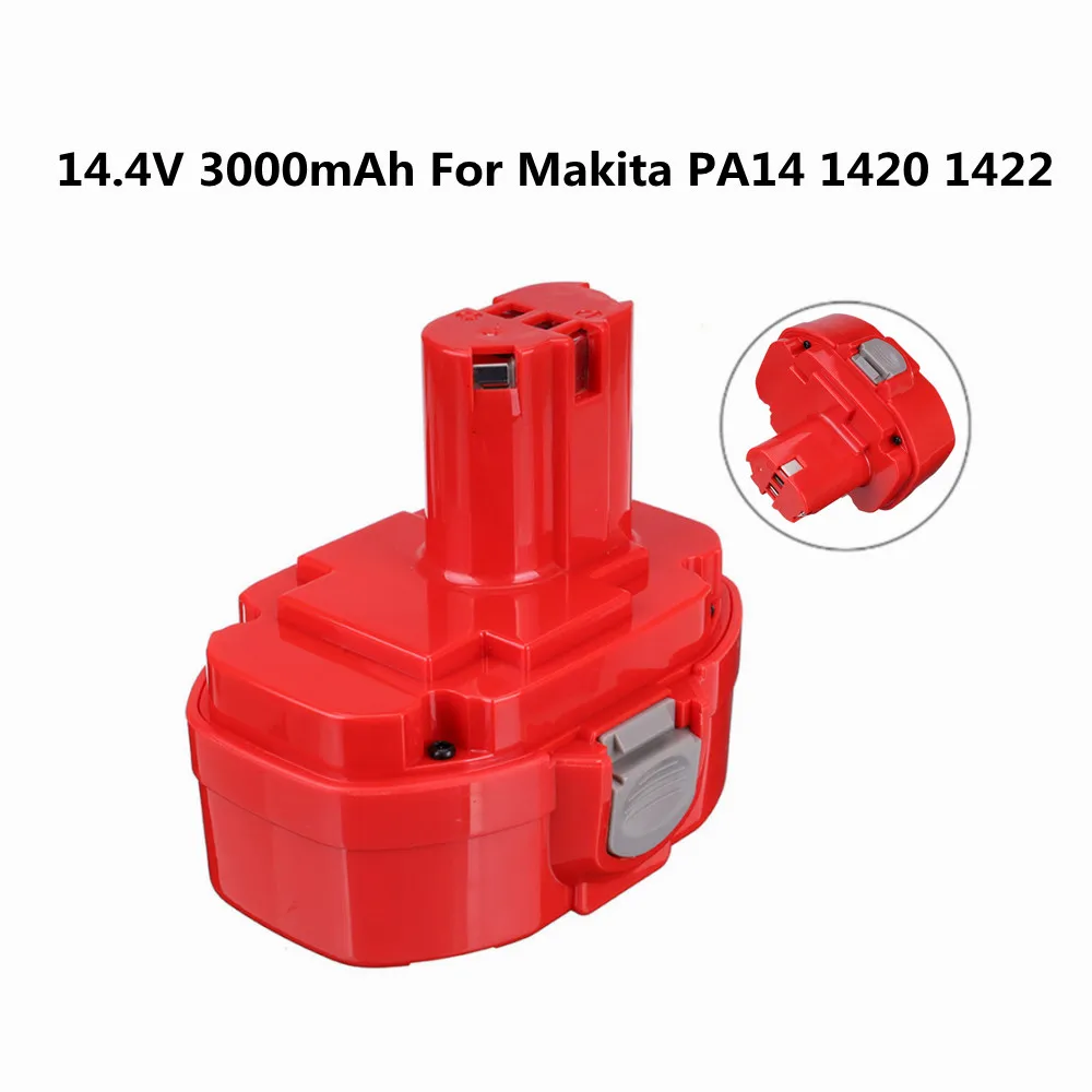 Сменный никель-кадмиевый аккумулятор PA14 14 4 В 3000 мАч для Makita 1420 1422 1433 1434 6228D 6281D 6280D