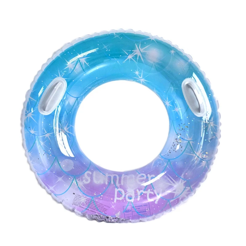 

Радужный круг для плавания E9LE, Надувное резиновое кольцо из ПВХ для бассейна, для детей и взрослых, плавающее сиденье, летние игрушки для пля...
