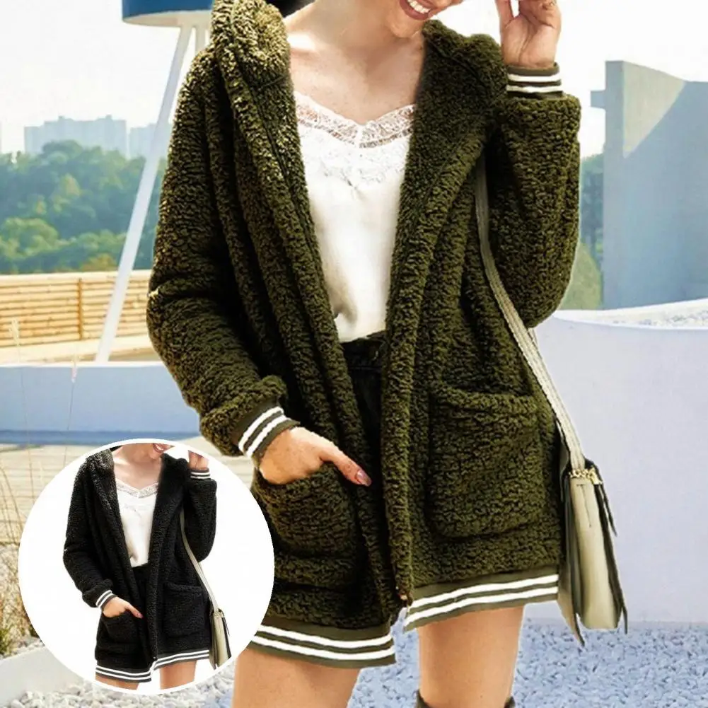 Fluffy Jacket Ultra Soft Cardigan Jacket Lightweight Windproof Fresh Pockets Hooded Fluffy Jacket
Fluffy Jacket Ultra Soft Cardigan Jacket Lightweight Windproof Fresh Pockets Hooded Fluffy Jacket