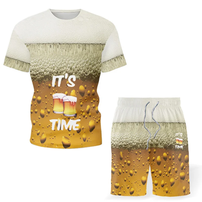 Night Starry Sky Summer Print Men's T-shirt Shorts Suit Men's Sportswear Sportswear O-neck Short-sleeved Men's Suit
Night Starry Sky Summer Print Men's T-shirt Shorts Suit Men's Sportswear Sportswear O-neck Short-sleeved Men's Suit