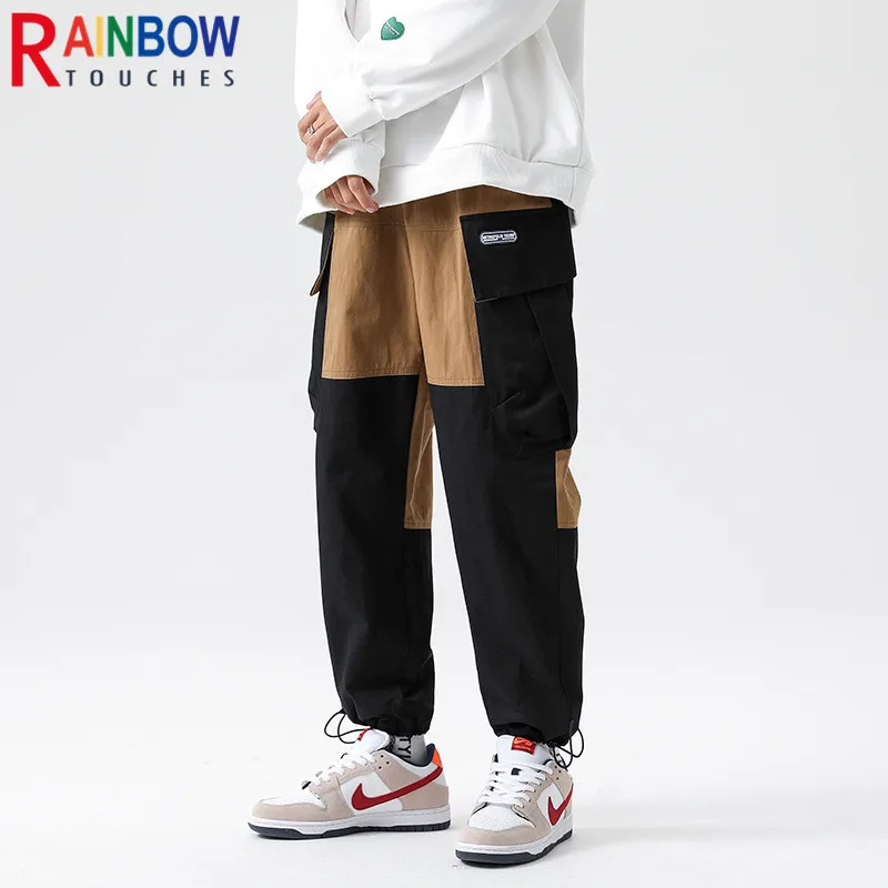 Брюки-карго Rainbowtouches мужские спортивные, Модные свободные штаны для фитнеса, с несколькими карманами, повседневные подходящие цвета, 2021
Брюки-карго Rainbowtouches мужские спортивные, Модные свободные штаны для фитнеса, с несколькими карманами, повседневные подходящие цвета, 2021