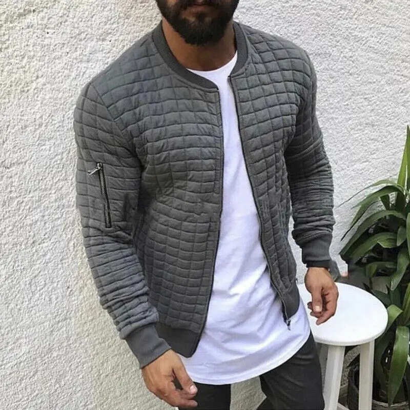 2019 New Fashion Men Zipper Cotton Coat Jackets Male Warm Winter Outwear Solid Lattice Jacket Tops Coat Casual Man Outerwear
2019 New Fashion Men Zipper Cotton Coat Jackets Male Warm Winter Outwear Solid Lattice Jacket Tops Coat Casual Man Outerwear