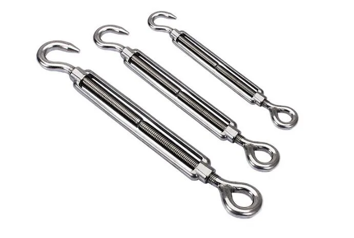 1 Pcs Turnbuckle Hook Adjustable European Style 304 Stainless Steel For Outdoor Construction Tools Accessories
1 Pcs Turnbuckle Hook Adjustable European Style 304 Stainless Steel For Outdoor Construction Tools Accessories