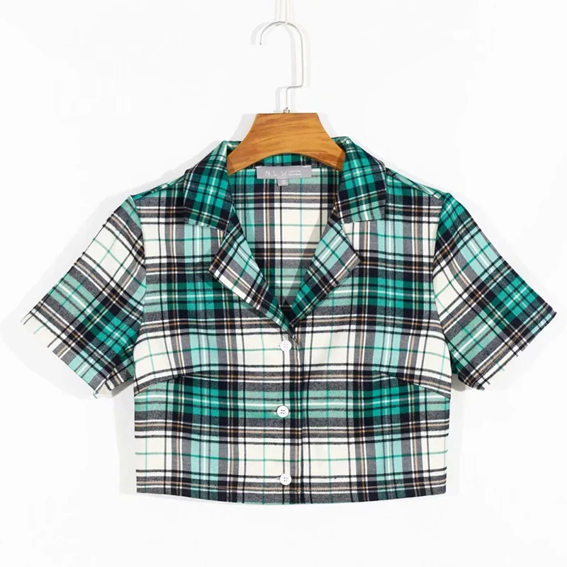 Women's Cropped Blazers Plaid Jackets Short Sleeves Crop Tops Female Vintage Preppy Style Tiny Sweet Clothing Thin Coats Casual
Women's Cropped Blazers Plaid Jackets Short Sleeves Crop Tops Female Vintage Preppy Style Tiny Sweet Clothing Thin Coats Casual