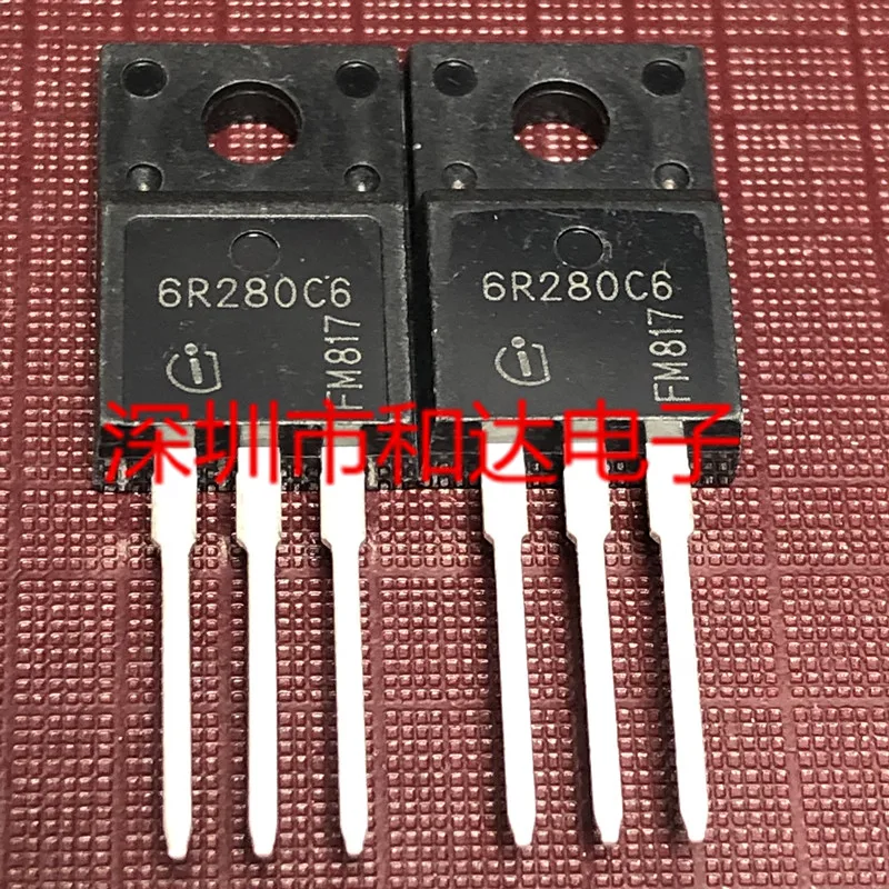 5 шт. 6R280C6 IPA60R280C6 TO-220F 650V 40A 
5 шт. 6R280C6 IPA60R280C6 TO-220F 650V 40A