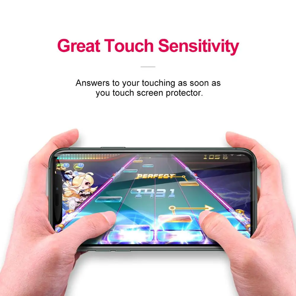 ROFI Stronger Glass Screen for iPhone 11 Pro Max 180 Anti Peep Full Cover Screen Protector Tempered Glass for iPhone HD Glass
ROFI Stronger Glass Screen for iPhone 11 Pro Max 180 Anti Peep Full Cover Screen Protector Tempered Glass for iPhone HD Glass