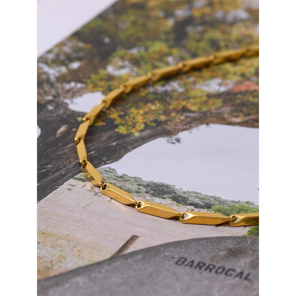 Yhpup 2021 Stainless Steel Chain Necklace High Quality Metal Gold Waterproof Jewelry Minimalist 18 K Necklace Party Gift New
Yhpup 2021 Stainless Steel Chain Necklace High Quality Metal Gold Waterproof Jewelry Minimalist 18 K Necklace Party Gift New