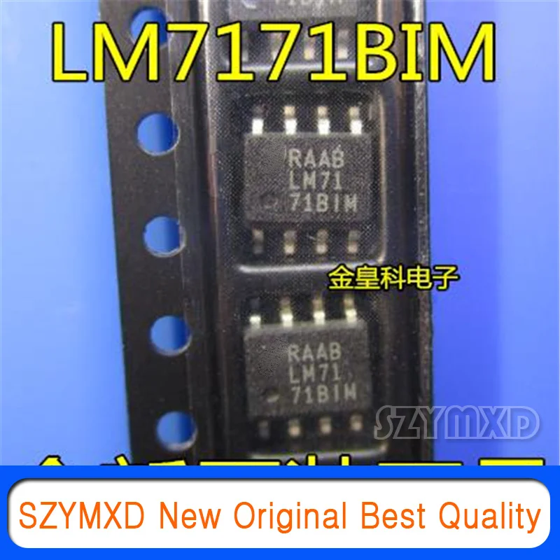 10Pcs/Lot New Original LM7171AIM LM7171BIM LM7171 voltage feedback amplifier SOP-8 In Stock
10Pcs/Lot New Original LM7171AIM LM7171BIM LM7171 voltage feedback amplifier SOP-8 In Stock