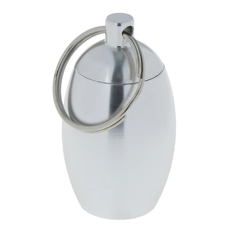 Portable Aluminum Pills Case Keychain Metal Pills Box Case Container Waterproof Pill Box Case Medicine Pill Container Holder
Portable Aluminum Pills Case Keychain Metal Pills Box Case Container Waterproof Pill Box Case Medicine Pill Container Holder
